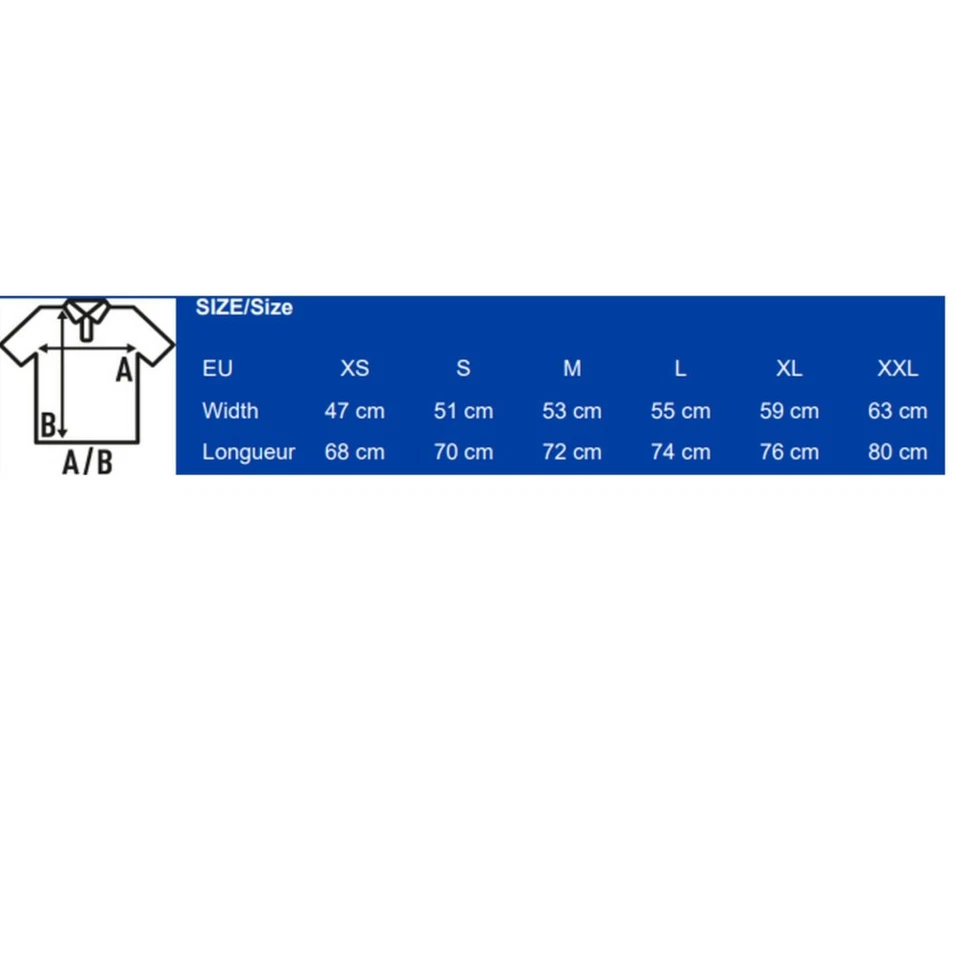 Polo Homme Blanc – Manches Courtes – 100% Coton - XS au 5XL - Photo 2/2