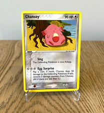 Pokémon TCG Chansey 19/112 FireRed & LeafGreen 2004 English Rare 90HP Regular
