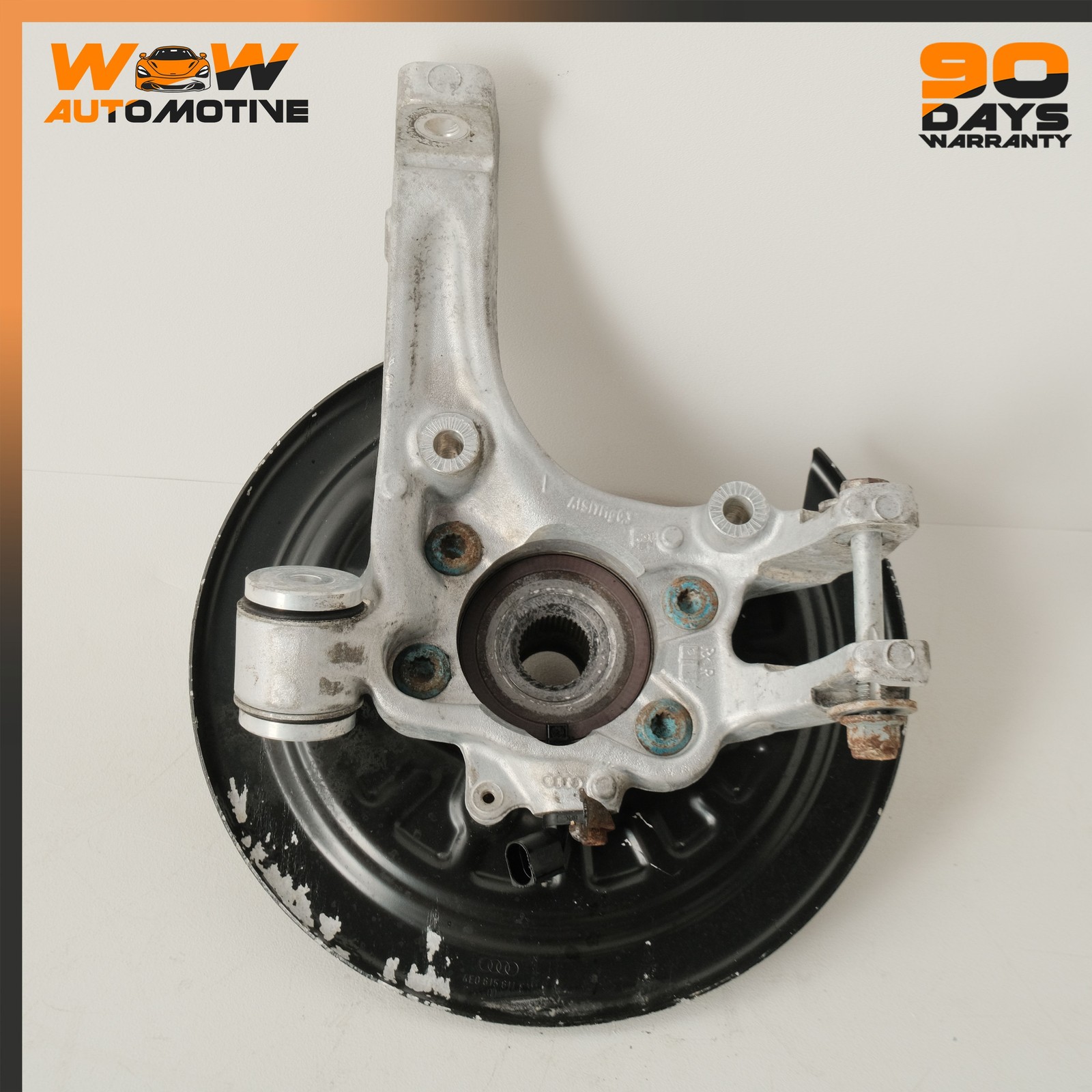 04-13 BENTLEY CONTINENTAL SUPERSPORTS GT REAR LEFT SPINDLE KNUCKLE HUB OEM