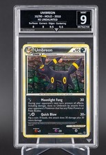 GG 9 Umbreon 10/90 Holo HS UNDAUNTED 2010 Swirl GetGraded Mint not psa 9 on eBay