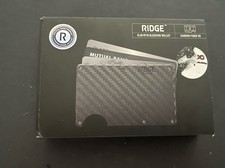 The Ridge Wallet - 3K Cash Strap - Carbon Fiber