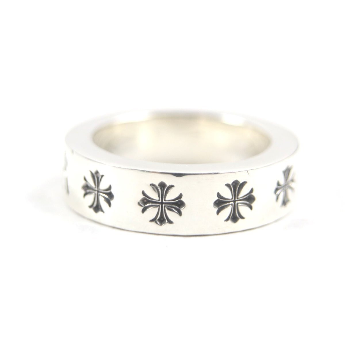 CHROME HEARTS Forever Spacer Ring 6mm 925 Silver JP Size 11 Weight