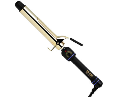 HOT TOOLS 24K Gold Professiona Iron 1 1/4 '' Extra Long Curling Iron, Refurbished