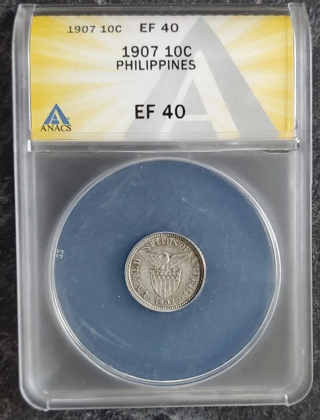 1907 年美国菲律宾硬币(1898-1946) | eBay