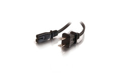 C2G 6ft POLARIZED 2-SLOT POWER CORD TAA 27399