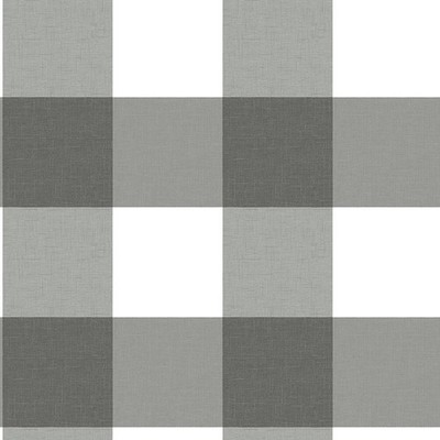 Chesapeake 3115-12532 Amos Gingham Wallpaper, Black