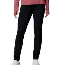 Columbia Women's Omni-Shade Active Fit Straight Leg Pants, Black XXL