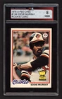 1978 OPC #154 EDDIE MURRAY ROOKIE CARD KSA 8 NEAR MINT-MINT
