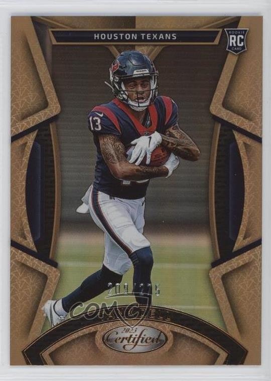 2023 Certified Rookies Mirror Bronze 209/275 Tank Dell #119 4f5