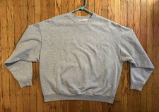 Men  s /Unisex Alo Gray Crew Neck Sweatshirt READ FOR SIZE