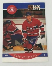 Russ Courtnall  Pro Set 1990 #149 NHL