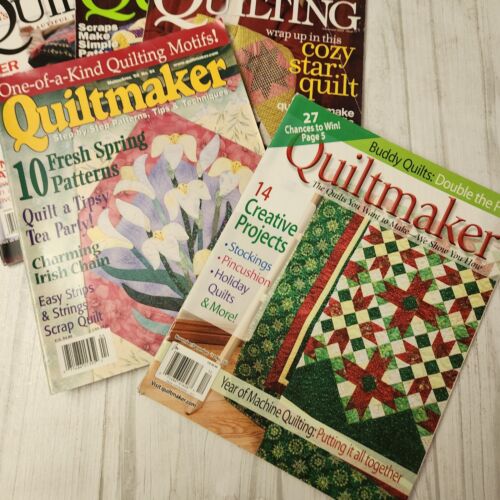 Lot of Vintage Quilts Quilting Magazines Patterns Traditional Quilter Quiltmaker - Picture 8 of 10
