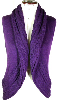 Warme Strickweste Weste 100% Babyalpaka Alpaka Wolle Fairtrade