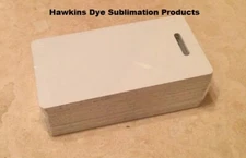 50ea Aluminum Dye Sublimation Luggage Tag Blanks 1.5"x3"