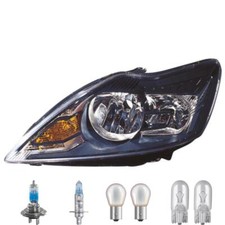 Faro Sinistro Inclusi Lampade OSRAM Premium Per Ford Focus II DA_ HCP DP