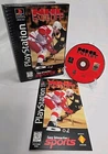 PS1 NHL Faceoff Long box Sony Playstation Complete Registration Card CIB