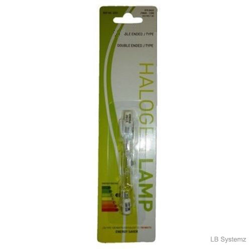 BOMBILLA DE LÁMPARA HALÓGENA DE DOBLE EXTREMO J AHORRO DE ENERGÍA R75 BASE 400W 120W 240W 240V - Imagen 4 de 4
