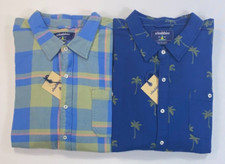 Men's Chubbies Evergreen Palm Classic Long Sleeve Flannel Shirt