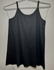 Women's Sleeveless Knit Sundress - Universal Thread Black 4X