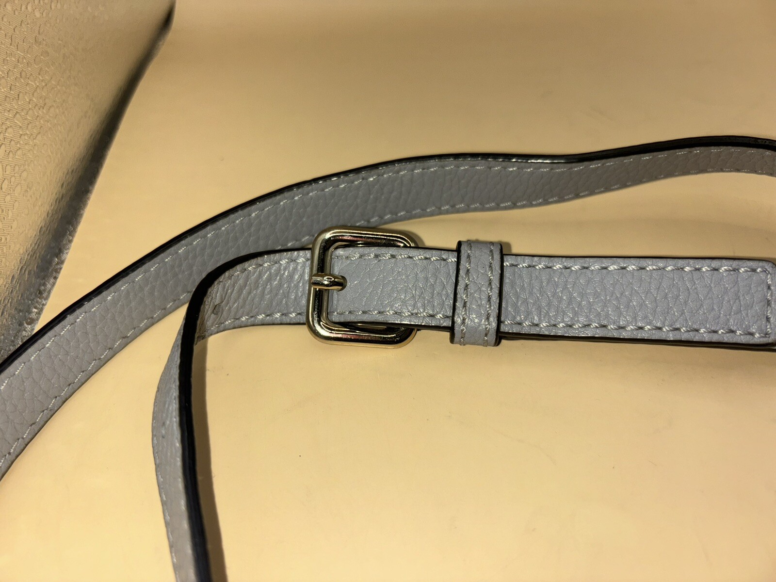 Dark Gray Leather Adjustable Replacement Strap - image 3