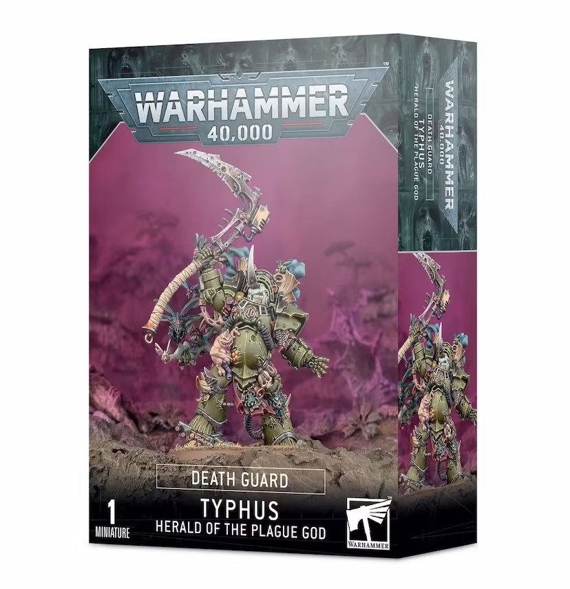 Typhus Herald Of The Plague God - Death Guard - Brand New - Warhammer 40k GW
