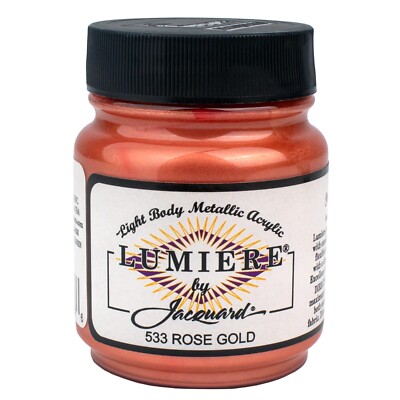 Jacquard Lumiere - Metallic Fabric Paint - 2.25 oz