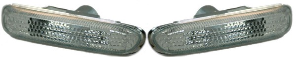 Paar Seitenblinker Ersatzteil Ersatz FüR Bmw E46 1998-01 Klar-image