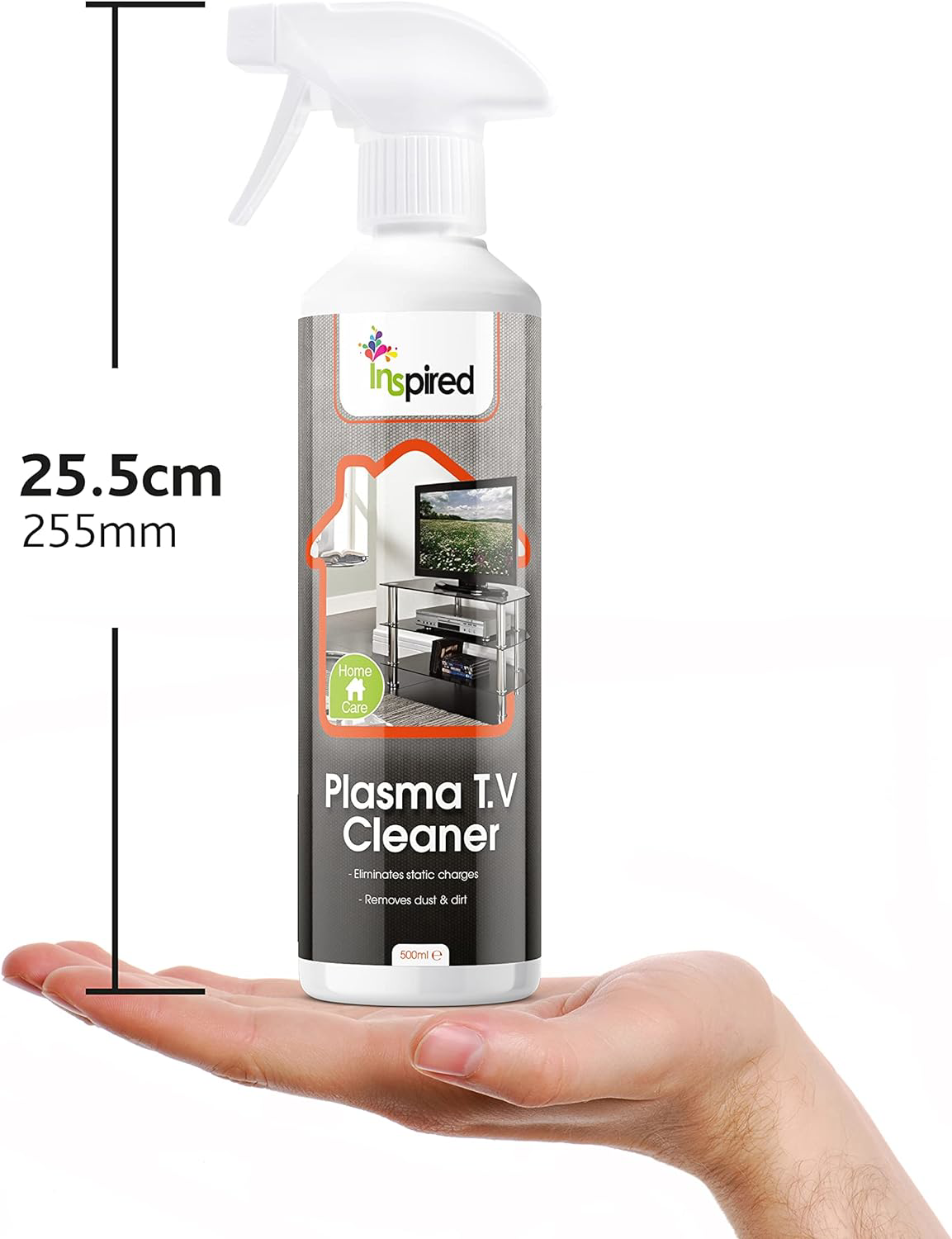 Inspired Plasma TV Screen Cleaner and AntiStatic, Mixed Materials