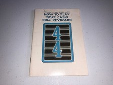 How to Play Your Casio ROM Keyboard Vintage PB 1984 GUC