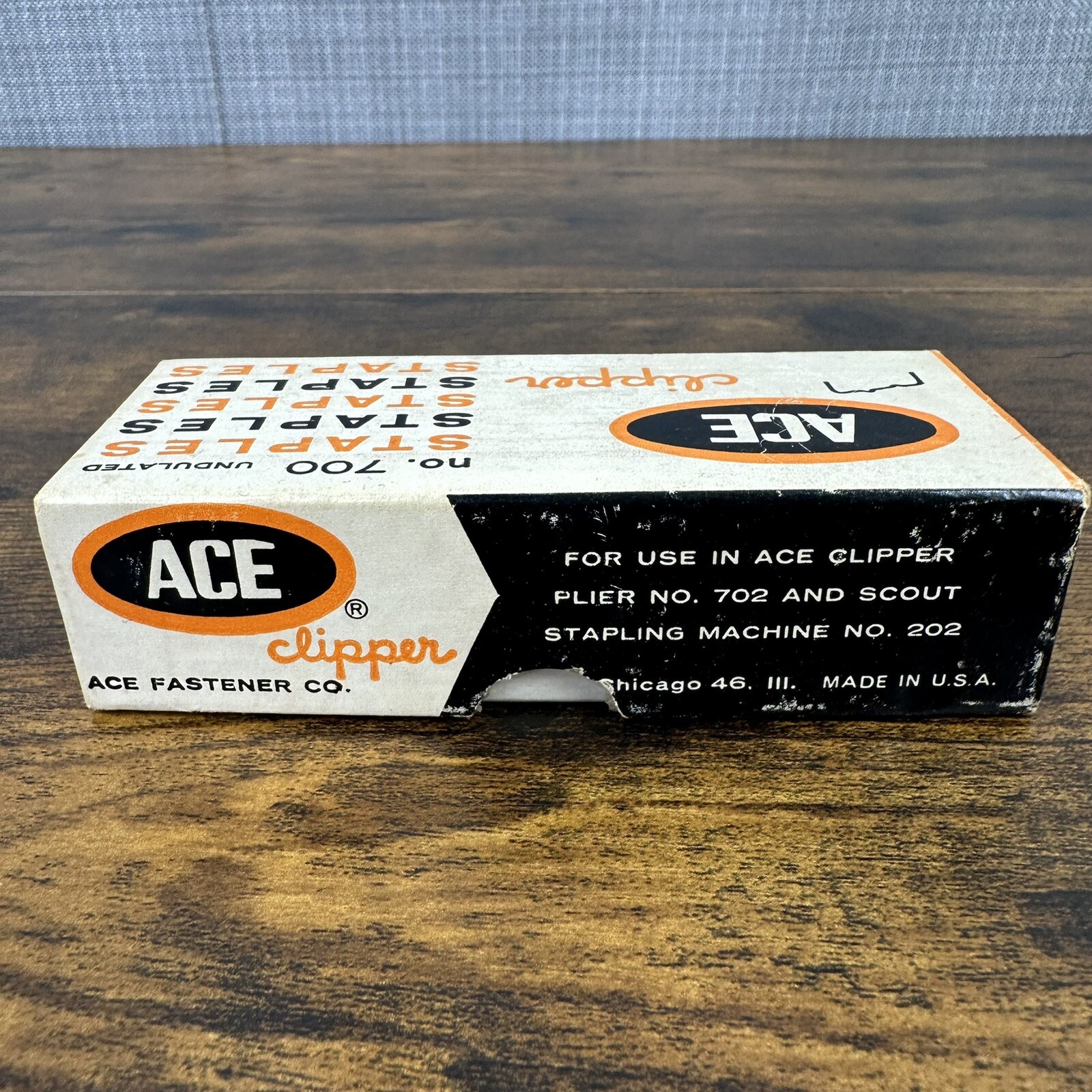 Ace Clipper Staples Chisel Point No 700 Undulated 4000ct for Clipper