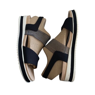 Lifestride Womens Zing Sandal Black Size 8 M for sale online | eBay