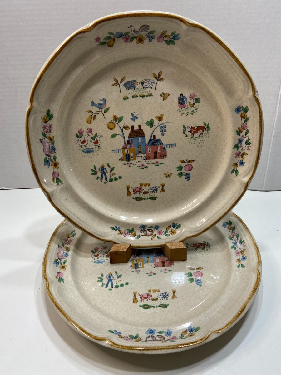 HEARTLAND 皿 4枚 2 Pc International China HEARTLAND 7774 Dinner Plates Stoneware