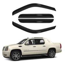 Window Wind Deflector Window Visor for 2007 - 2013 Cadillac Escalade EXT/ESV
