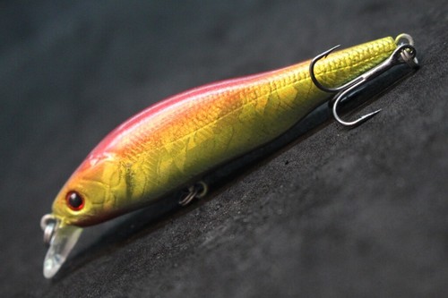 Señuelo de pesca Jerkbai con señuelo 3 1/3 pulgadas Minnow aguas poco profundas para pesca de lubina M597 - Imagen 151 de 151