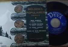 ROGER FASNACHT melodies populaires Suisses EDMEE PACHE  / DEVA