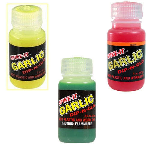 Spike-it Dip-N-Glo Garlic Lure Dye 60mL High Quality Soft Plastic Lure Dye - Image 2 of 3