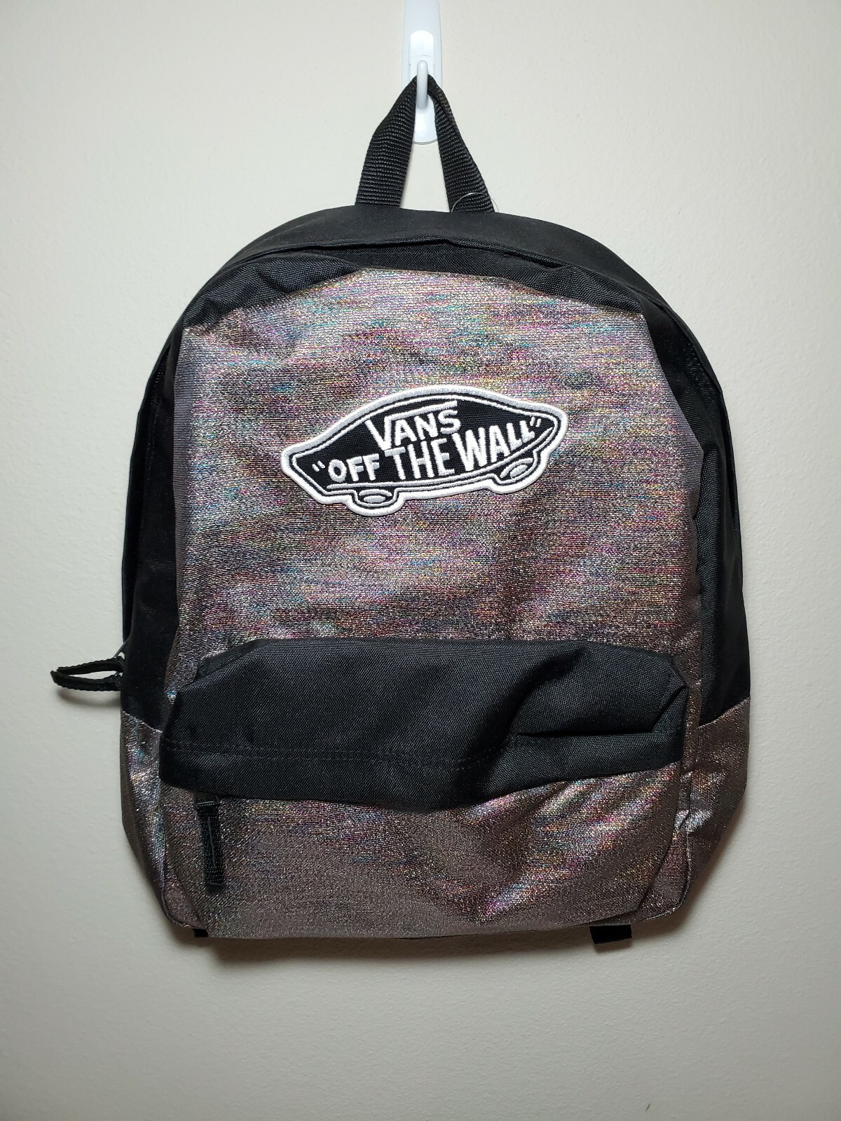 metallic rainbow vans