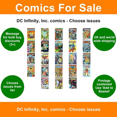DC Infinity, Inc. Comics - Ausgaben aussuchen