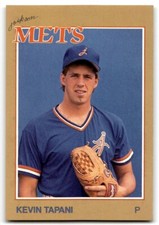 1988 Grand Slam Baseball Card Kevin Tapani a Jackson Mets #23
