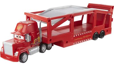Disney Pixar Cars Mack Hauler Truck Vehicle for 12 Character Cars Fun Adventure