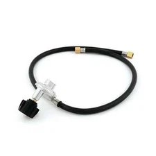 Fiesta Gas Grill  21" Dual LP Propane Regulator & Two Hoses QCC1 New