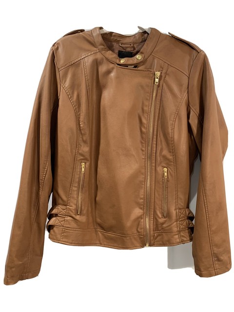 lane bryant leather jacket