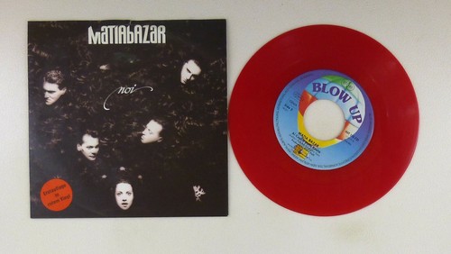 7 " Single Vinyl - Matia Bazar – Noi - First Pressing - Red Vinyl S12527 Z02
