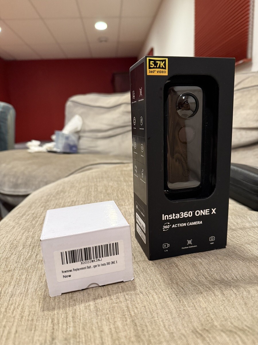 Insta360 ONE X 18MP 5.7K Action Camera - Black 842126100475 Insta360 ONE X 18MP 5.7K Action Camera - Black 842126100475