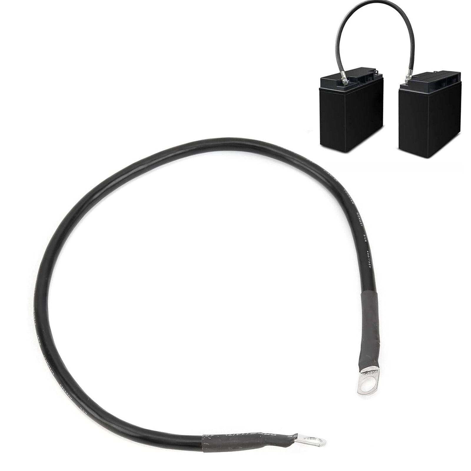 Battery & Switch Lead Power Strap Earth Positive Negative Cable 16mm² ...