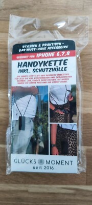 Handykette inkl. Schutzhülle (Transp.) Iphone Samsung Huawei Neu/OVP