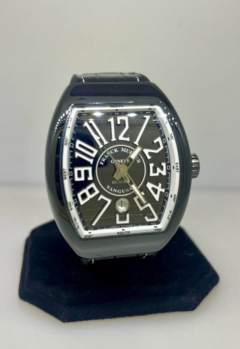 Franck Muller Vanguard Men's Black Watch V45SCDT for sale online