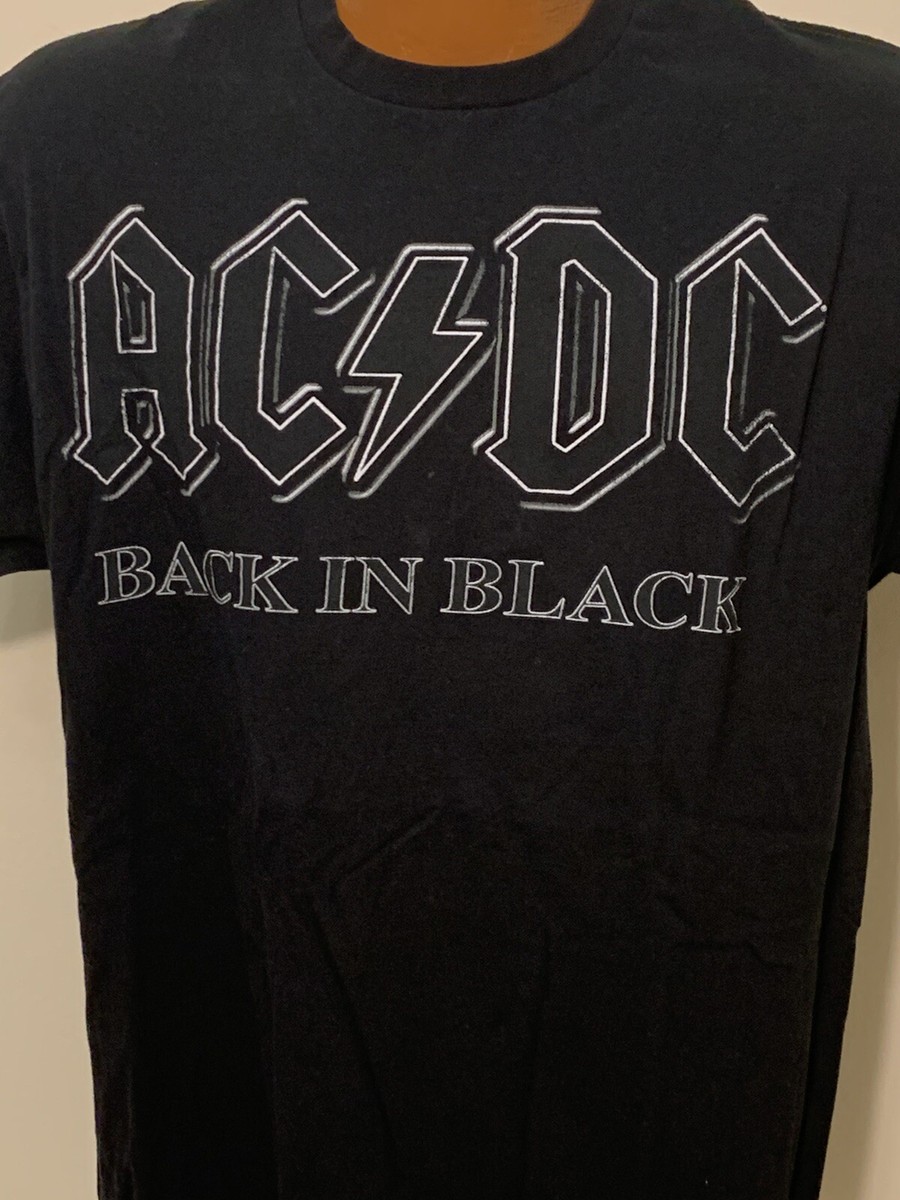 AC/DC BACK IN BLACK Tシャツ Lサイズ AC/DC Back In Black T-shirt. Size Large. Good condition. See