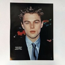 LEONARDO DiCAPRIO at Premiere of Titanic Spiked Hair Magazine Pinup Clipping
