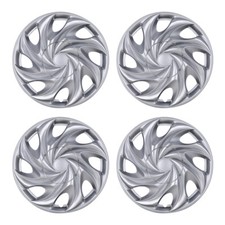 Universal 15 Hubcaps Wheel Covers Snap On Hub Caps Fit For R15 Tire Steel Rim